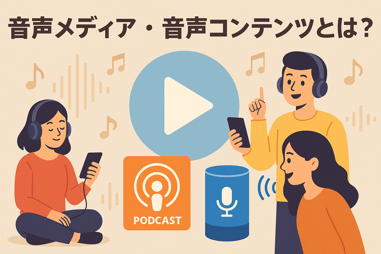 音声メディア・音声コンテンツとは？